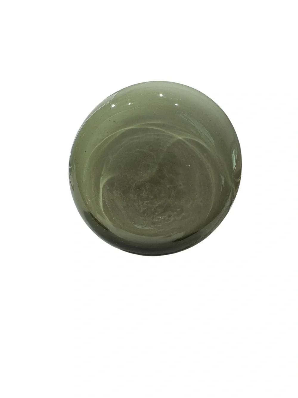 Normann Copenhagen Grey Twisted Glass Swing Spiral Large Vase - 19.75